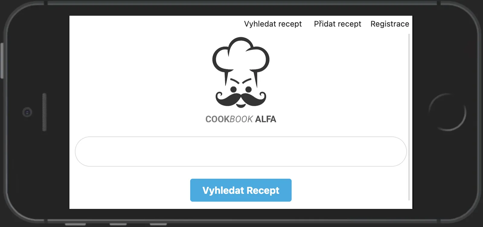 Školní projekt cookbook alfa