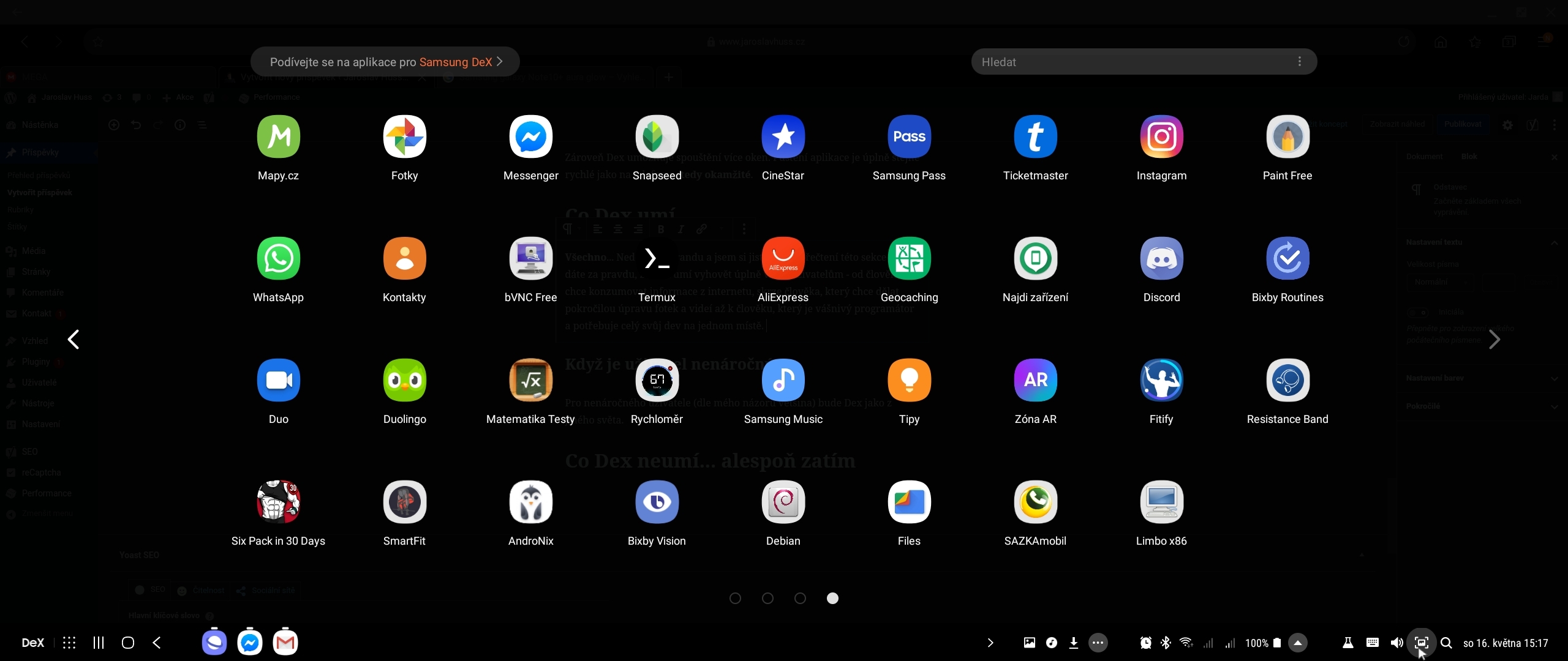 Ultimátní shrnutí Samsung Dex – o čem funkce je a proč je to absolutní zabiják konkurence